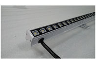 12Watt DMX RGB 통제를 가진 알루미늄 선형 LED 전등 설비 벽 세탁기