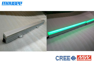 IP67 알루미늄 단면도를 가진 매우 얇은 dmx rgb 20w 선형 LED 벽 세탁기