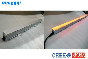 DMX512 RGB 밖에 방수 LED 선형 벽 세탁기 점화