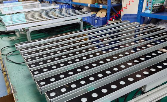 18-48W 알루미늄 LED 벽 프로파일 24pcs LED 광원 실내 및 외부 벽 조명 프로젝트에 적합