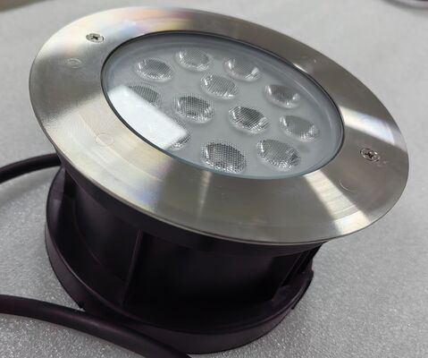 1KG LED 수영장 조명, 316L 스테인리스 스틸 케이스 및 IK10 등급 그레이팅으로 수중 조명에 최적화