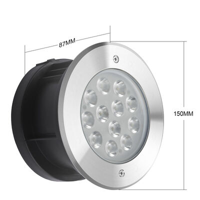 150mmx88mm LED 수영장 스포트라이트 RGBW 다채로운 조명