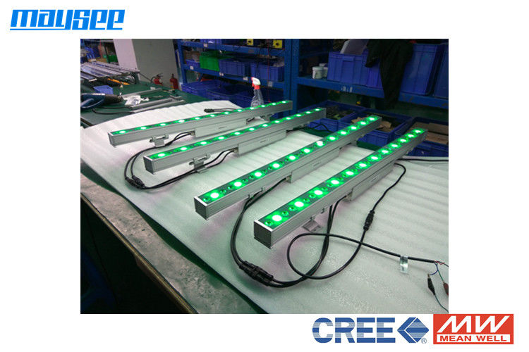 방수 크리인 RGB LED 벽 세탁기, 단계 막대기 옥외 벽 세척 점화