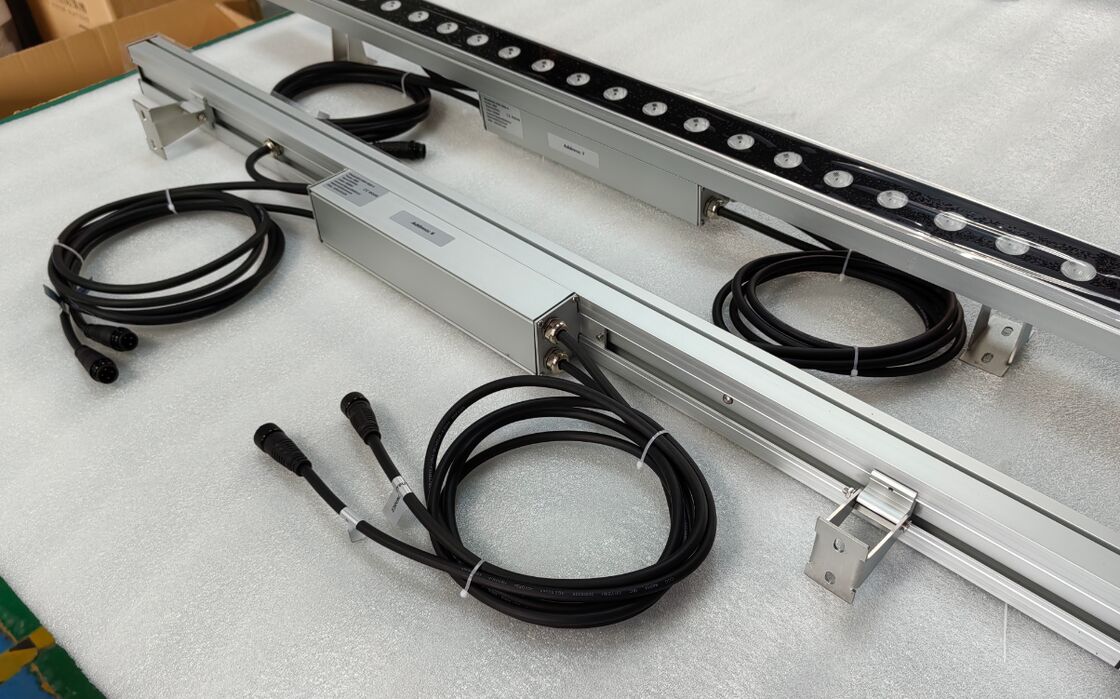 3년 보증 기간 LED 벽 세척 조명 알루미늄 합금 1m 길이 및 건축 외관 조명을 위한 조명 솔루션