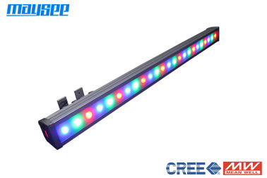 IP65 RGB 여러 가지 빛깔의 LED 벽 세탁기 조명 1 미터 36PCS 크리 LED가